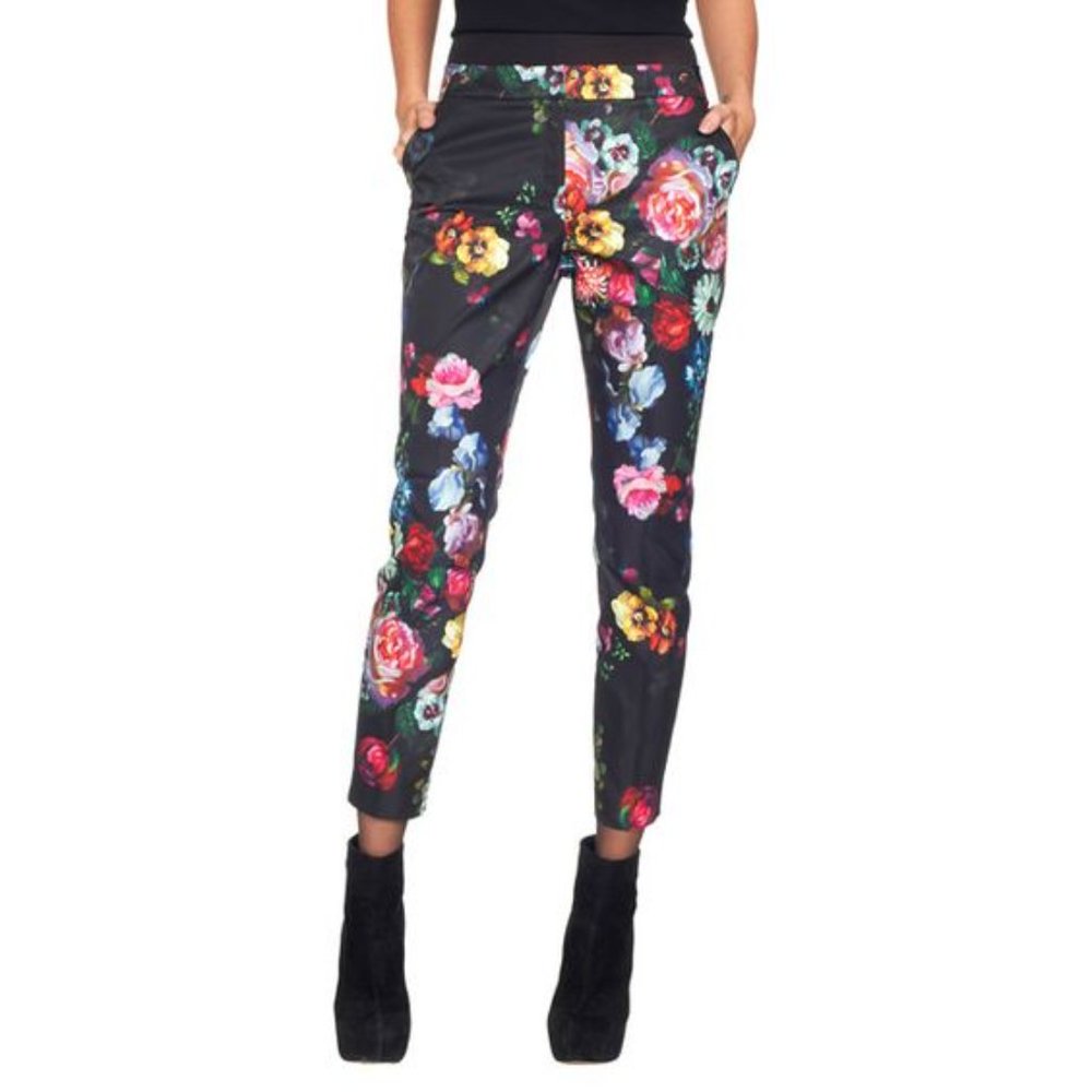 Ted Baker Diemond Oil Painting Trousers Floral